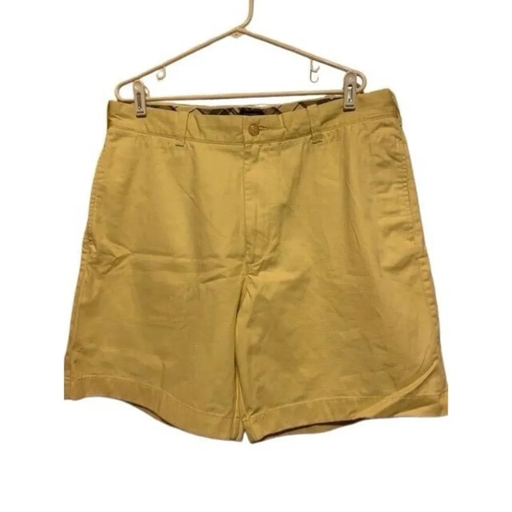 J. CREW SIZE 38 YELLOW SHORTS